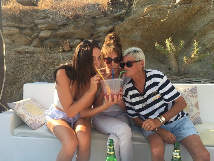 Party days in Ios (holy) and four nights in Santorini - Stevie Says Social