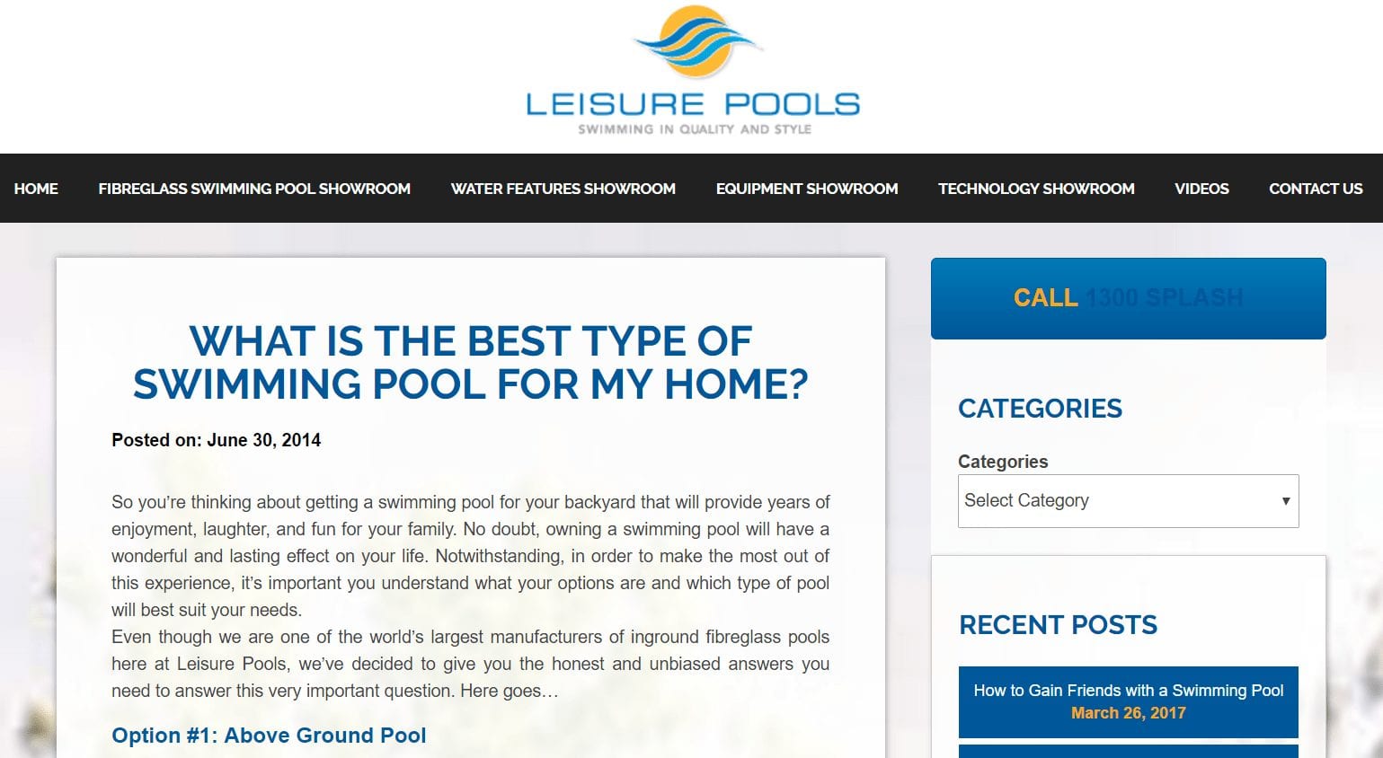  About advantages & disadvantages of buying different types of pools