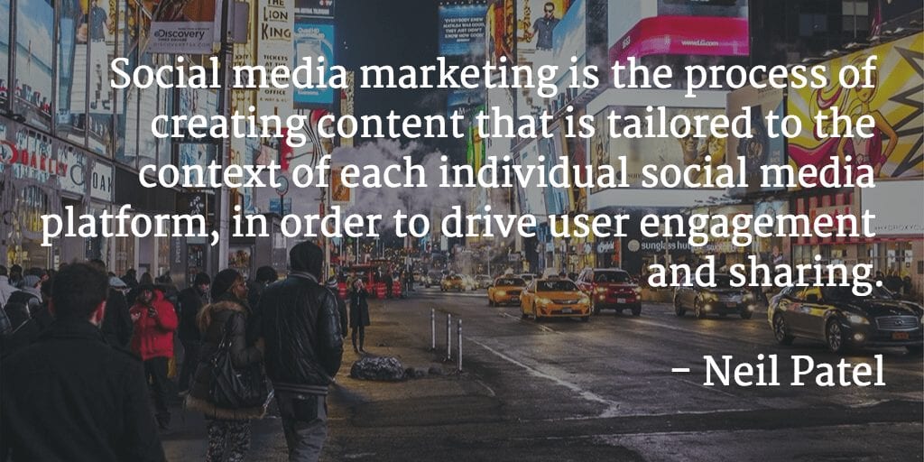 Social Media Marketing to drive user engagement