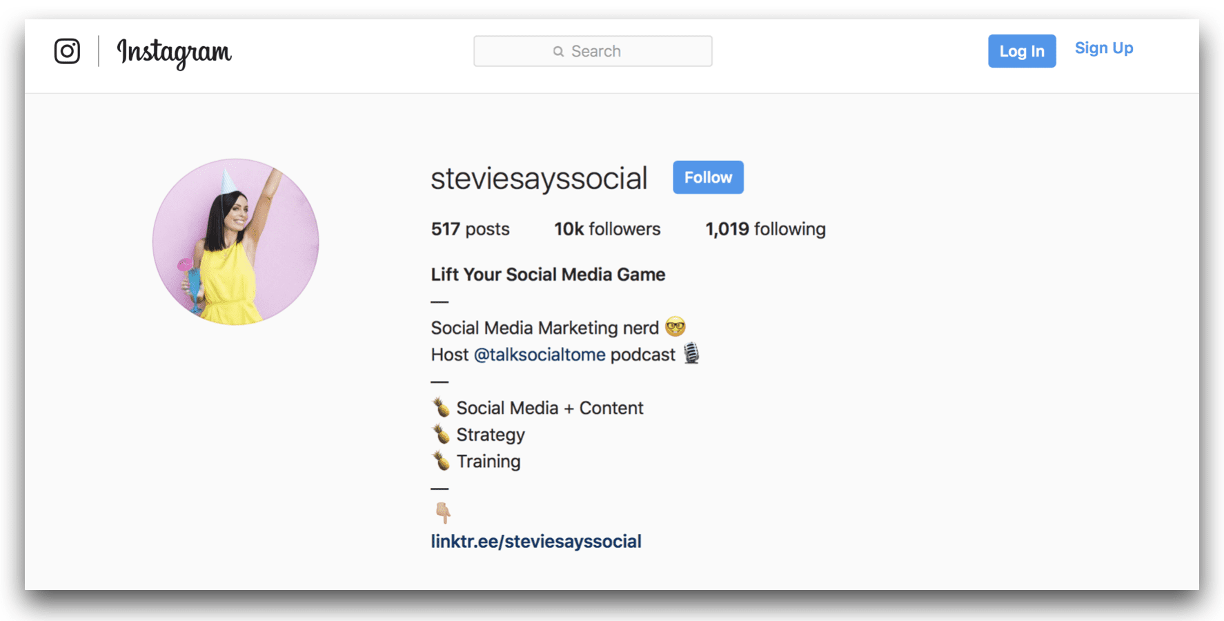 Instagram - Track and Measure Social Media Follower Numbers